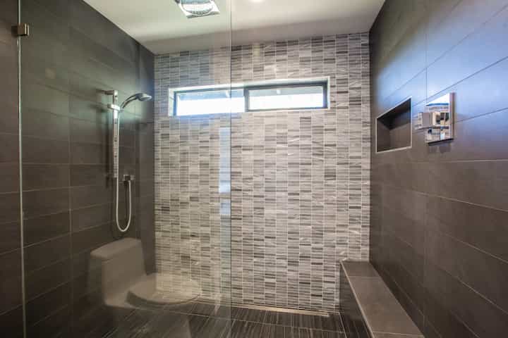 A gorgeous marble bathroom tile for home in Brunswick, Georgia home